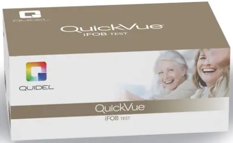 Test Occult Blood Fecal iFOB immunochemical QuickVue CLIA Waived 50 Test (50/KT) by Quidel Corporation  ID 20201